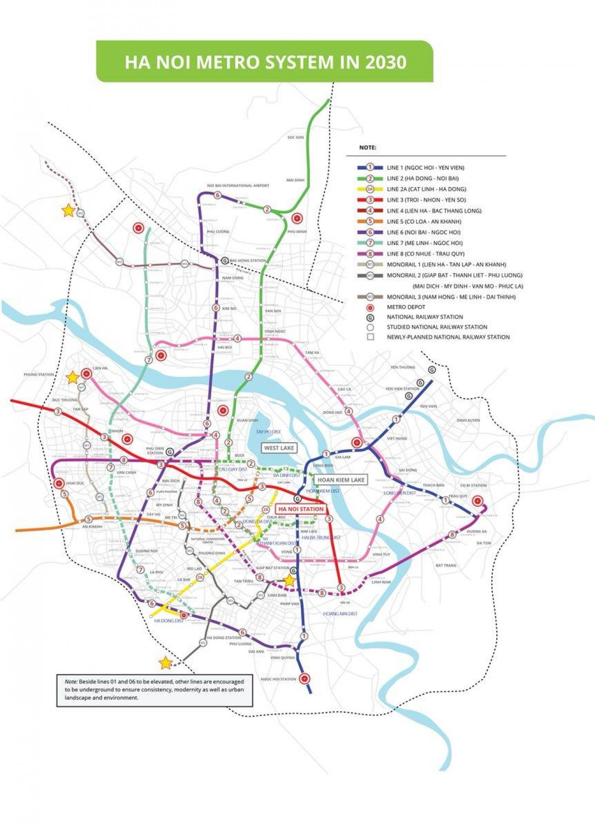Карті ханоя метро