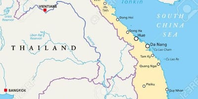 Розташування на карті ханоя 